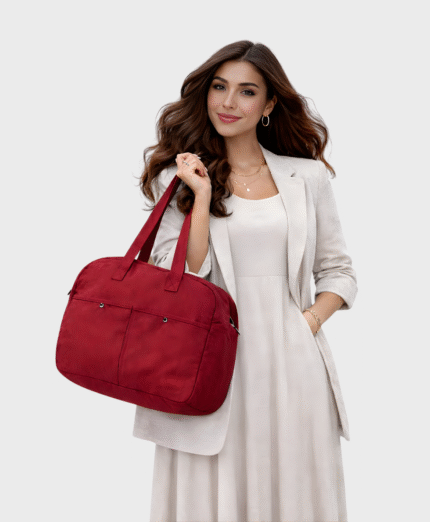 Élégance Intemporelle – Sac à Main Double Poche